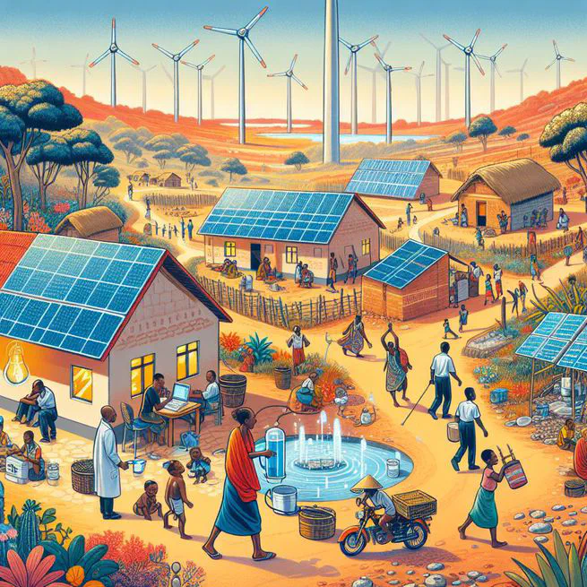 Impact of official development assistance projects for renewable energy on electrification in sub-Saharan Africa